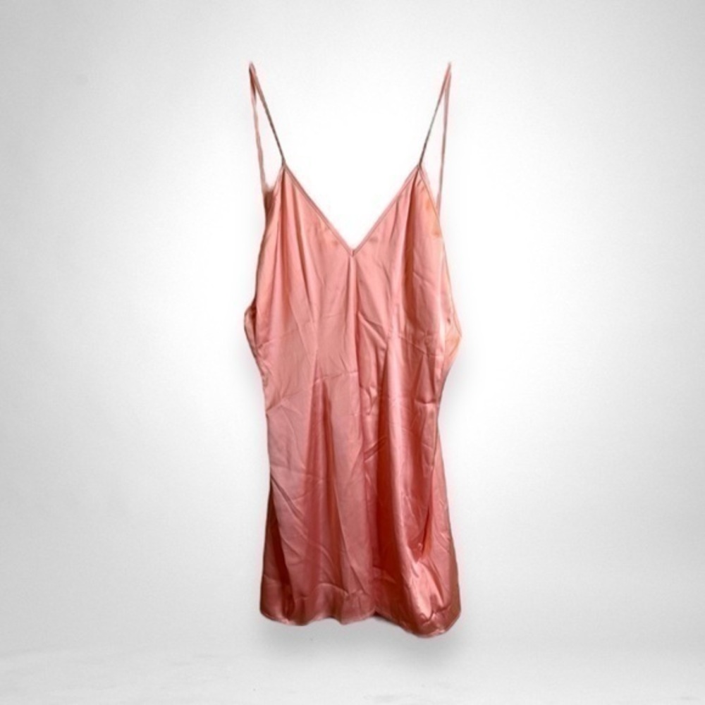 For Love and Lemons Pink slip mini dress chemise